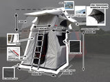Ventura Deluxe 1.4 Roof Top Tent + Annex (IN STOCK)