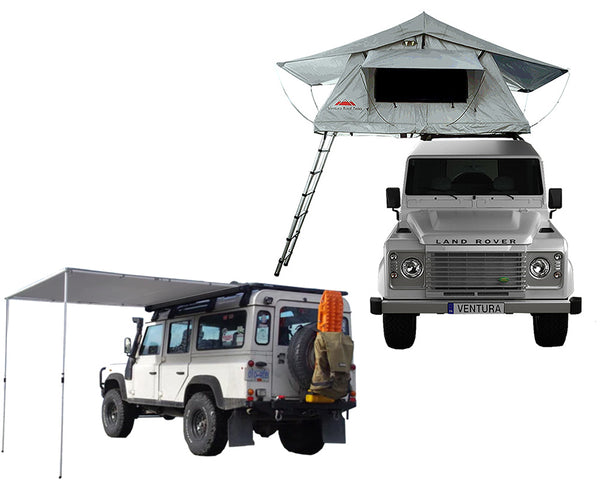 ventura dachzelt Ventura Deluxe 1.4 Roof Top Tent + Side Awning – Ventura Roof Tents