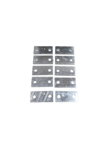 Rivet Plates For Straps (Set Of 10)