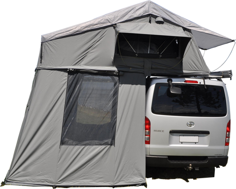 Extended Ventura Deluxe 1.4 Roof Top Tent + Annex (IN STOCK)