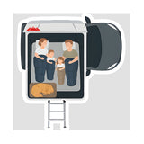 Extended Ventura Deluxe 1.4 Roof Top Tent + Annex + 270 Awning