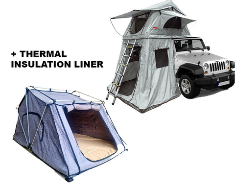 Ventura Deluxe 1.4 Roof Top Tent + Annex + Thermal Liner