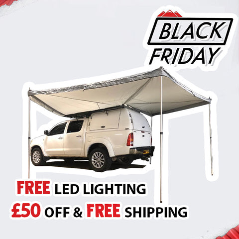 ** BLACK FRIDAY DEAL ** Ventura 270 Degree Awning + LED Lighting + FREE DELIVERY (IN STOCK)