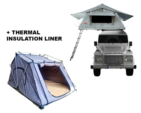 Ventura Deluxe 1.4 Roof Top Tent + Thermal Liner