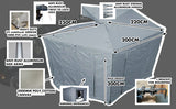 Ventura 270 Degree Foxwing Awning + Walls (IN STOCK)