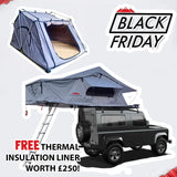 ** BLACK FRIDAY DEAL ** Extended Ventura Deluxe 1.4 Roof Top Tent + FREE Thermal Liner