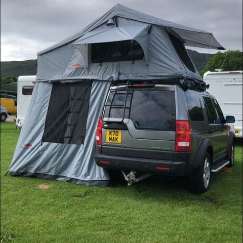 Extended Ventura Deluxe 1.4 Roof Top Tent + Annex + 270 Awning – Ventura Roof Tents