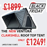 ** BLACK FRIDAY DEAL ** Ventura XL Clamshell Roof Tent (PRE ORDER)