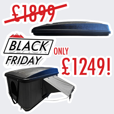 **BLACK FRIDAY** NEW Ventura XL Fibreglass Hardshell Roof Tent (PRE ORDER)