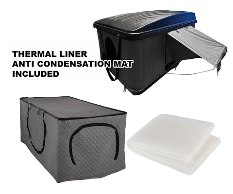 NEW Ventura XL Fibreglass Hardshell Roof Tent + Thermal Liner + Anti Condensation Mat (IN STOCK)