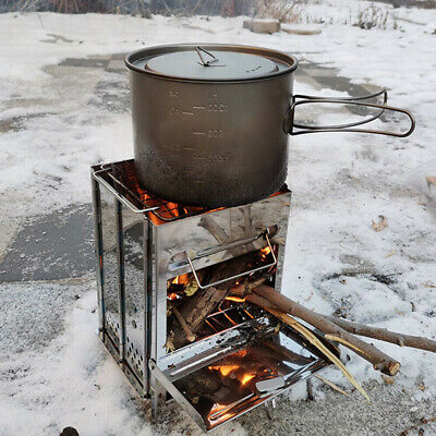 Portable Wood burning Stove Cooker