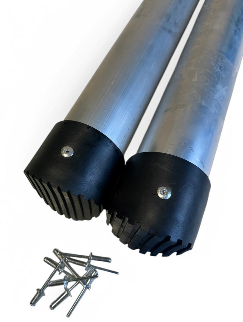 30cm Ladder Extension Tubes + 8 Rivets – Ventura Roof Tents
