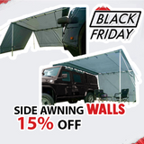 ** BLACK FRIDAY DEAL** Ventura 2.5M Side Awning Walls FULL SET