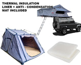 Extended Ventura Deluxe 1.4 Roof Top Tent + Thermal Liner + Anti Condensation Mattress