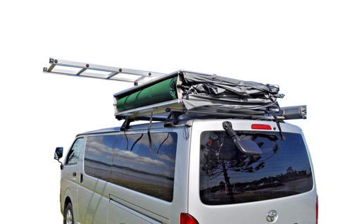 Roof rack side tent sale